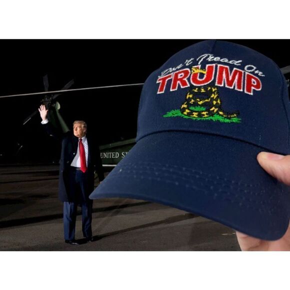 DON’T TREAD ON TRUMP Hat Adjustable Size - Picture 6 of 9